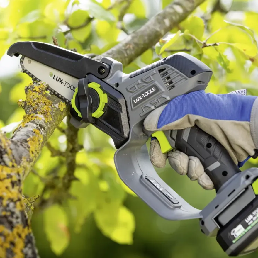LUX 20V hand- kettingzaag brushless (zonder accu)