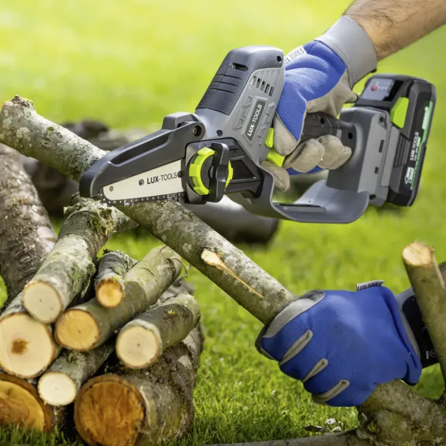 LUX 20V hand- kettingzaag brushless (zonder accu)