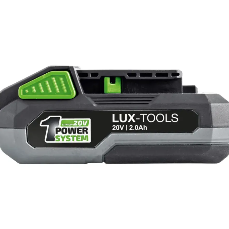 LUX 20V starterset accu 2,0Ah + lader