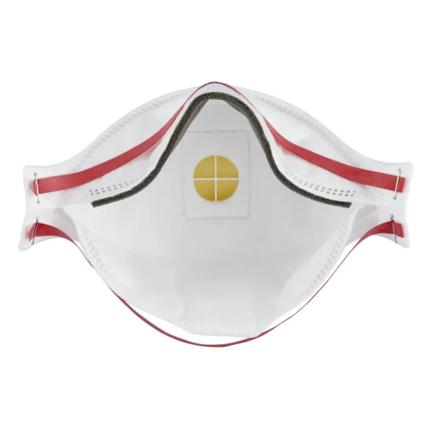 3M fijn stof masker vouwbaar met uitademventiel 9332C1 2 stuks