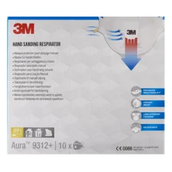 3M fijnstofmasker Aura 9312 FFP1 met ventiel
