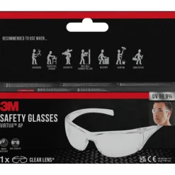 3M Virtua Clear veiligheidsbril met heldere glazen