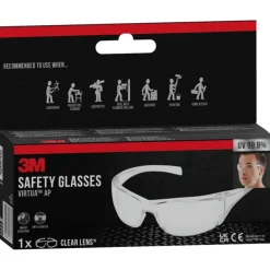 3M Virtua Clear veiligheidsbril met heldere glazen