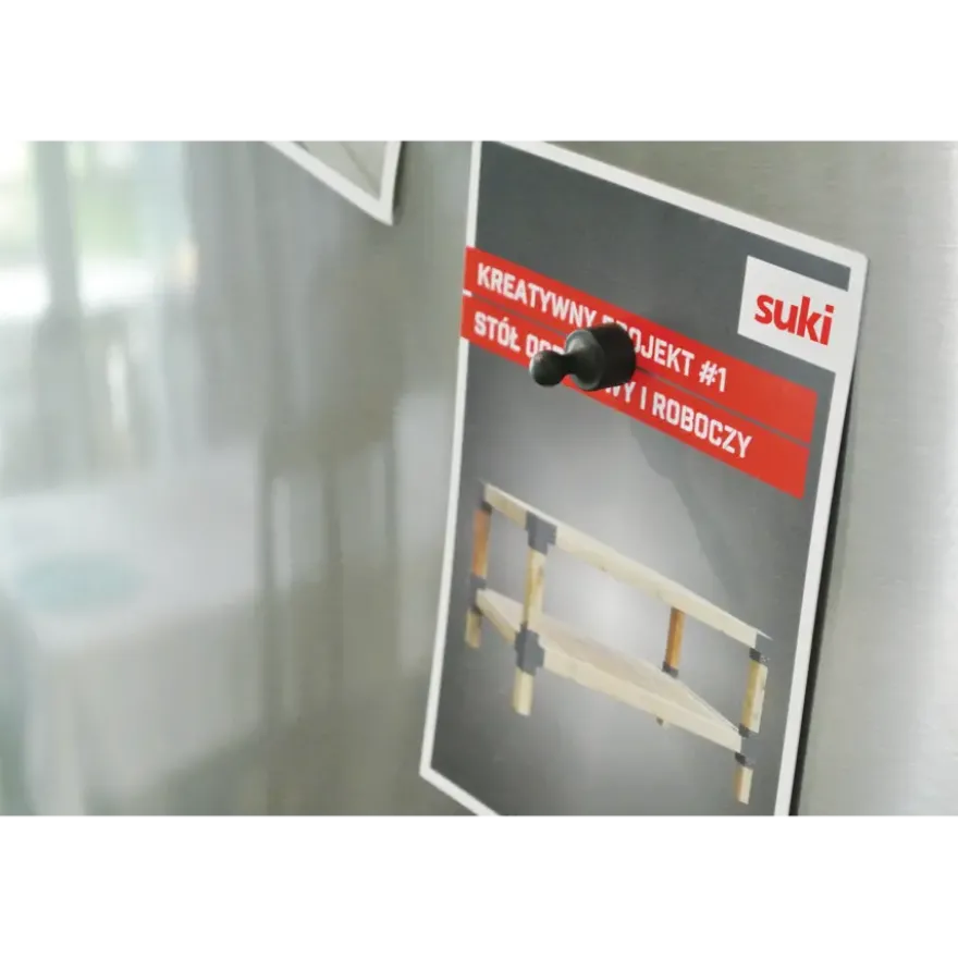 Magneet pion Neodym zwart 12x20mm 4 stuks
