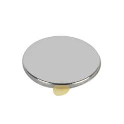 Magneetschijf Neodymium Klevend Zilver 19mm 4 stuks