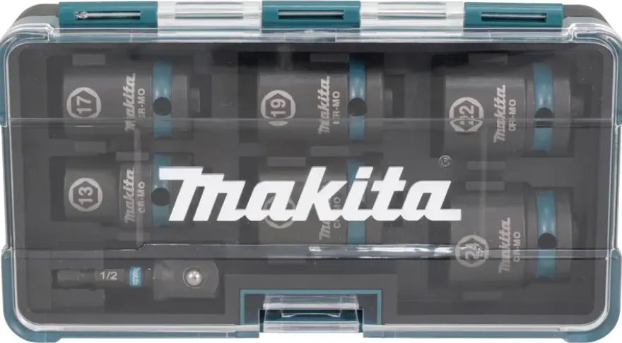 Makita Impact Black 7-delige krachtdoppenset