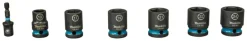 Makita Impact Black 7-delige krachtdoppenset