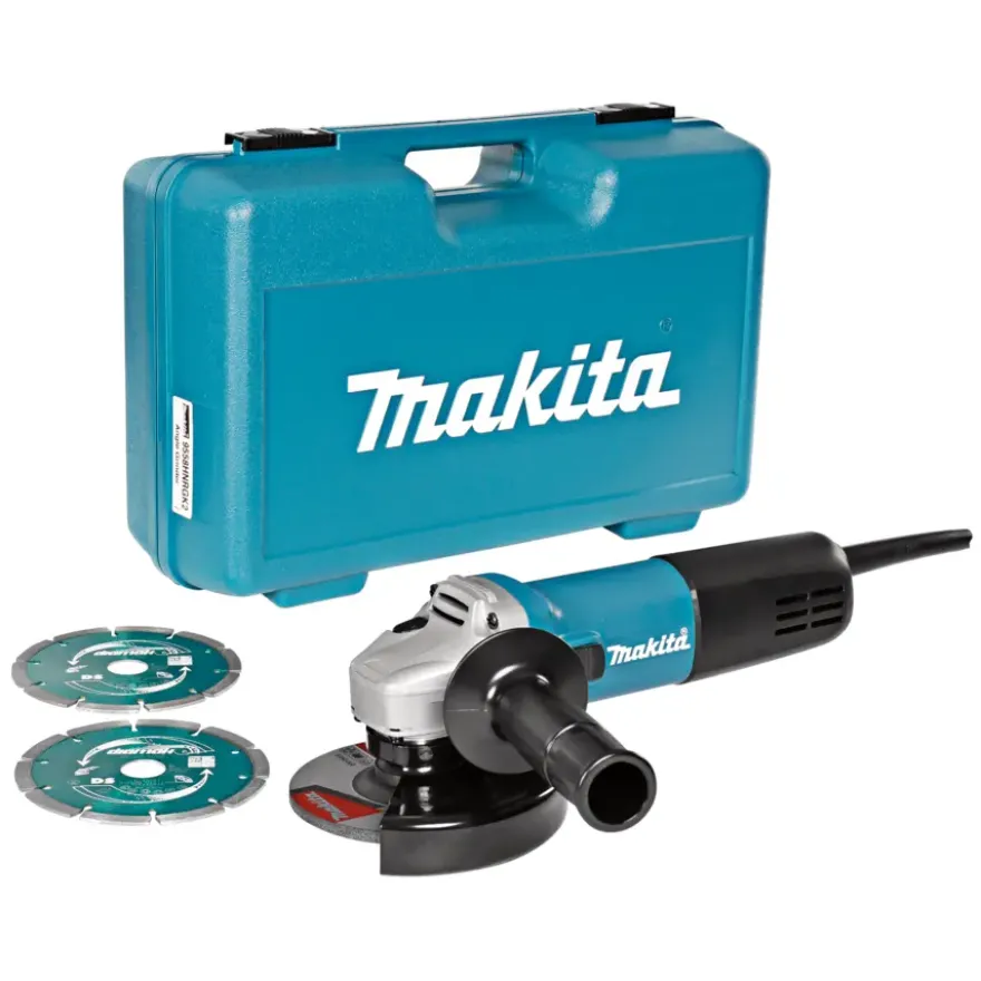 Makita haakse slijper / slijptol 9558HNRGK2