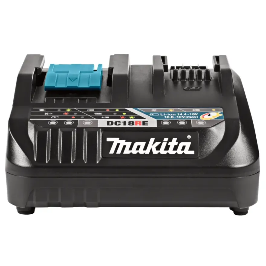 Makita LXT en CXT accu combi- oplader DC18RE