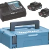 Makita startset 2 x accu BL1020B + lader DC10SA