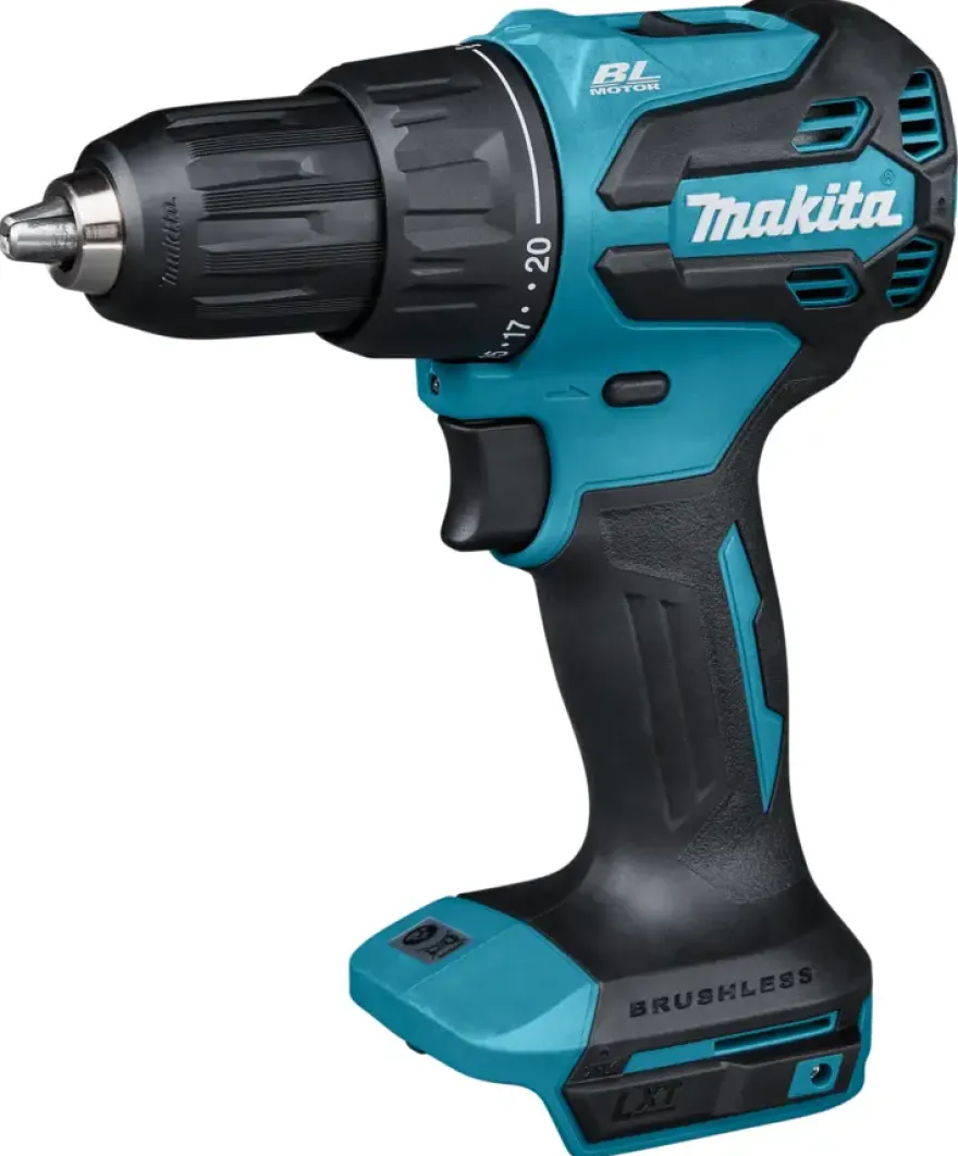 Makita 18V LXT klopboor brushless DHP490SF inclusief 3Ah accu en snellader