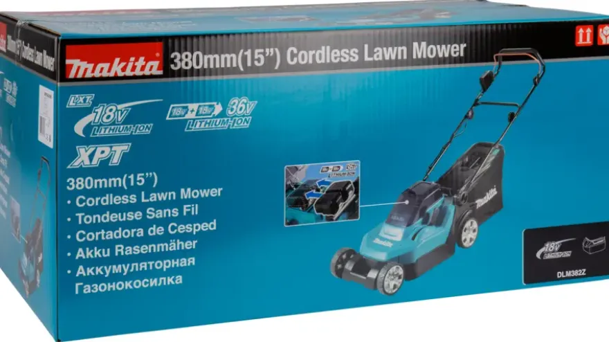 Makita 2x18V LXT grasmaaier DLM382Z 38cm (zonder accu)