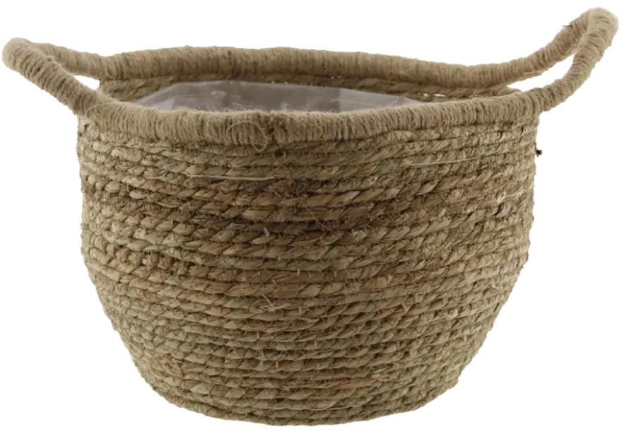 Mand zeegras naturel 32x21H25 cm