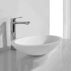 Marho Beli waskom ovaal 59 x 35 x 11 cm solid surface mat wit