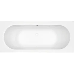 Marho Harboro inbouw duo ligbad glanzend wit 170 x 70 x 43 cm