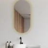 Marho Mirala spiegel ovaal met LED, dimbaar en spiegelverwarming 50 x 100 cm