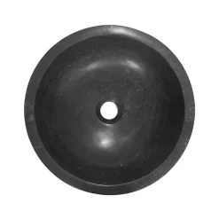 Marho Nudo waskom rond 40 x 12 cm hardsteen gezoet