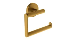 Marho Toiletrolhouder Luxor zonder klep geborsteld messing