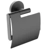 Marho Toiletrolhouder Luxor met klep gun metal