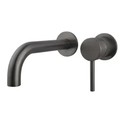 Marho Valdra inbouw wastafelkraan gun metal eengreeps