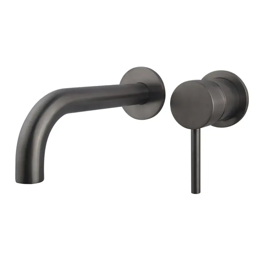 Marho Valdra inbouw wastafelkraan gun metal eengreeps