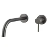 Marho Valdra Slim inbouw wastafelkraan gun metal eengreeps