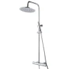 Marho Valdra thermostatische regendouche set opbouw chroom