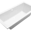 Marho Zephyra SQ inbouw duo ligbad mat wit 180 x 80 x 49 cm