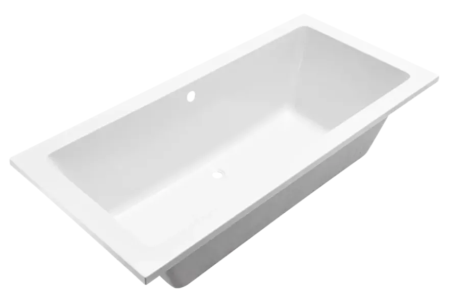 Marho Zephyra SQ inbouw duo ligbad mat wit 180 x 80 x 49 cm