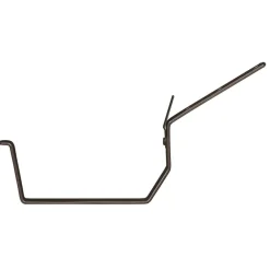 Martens bakgoot beugel 125 mm nr. 3 bruin