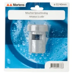 Martens Beluchter 32 / 40 mm met Lijmaansluiting