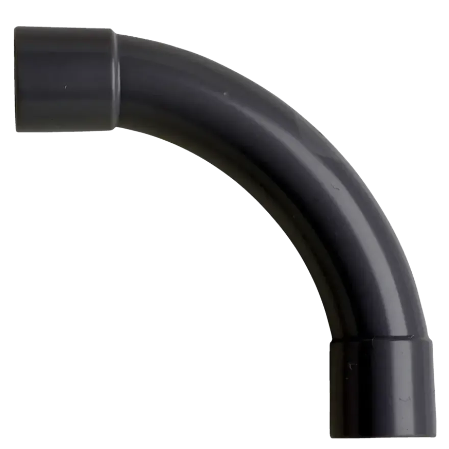 Martens Bocht PVC Zwart 5/8" 16 mm 5 stuks