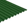 Martens Damwandplaat / Trapezeplaat PVC Groen 92,8x214 cm