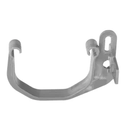 Martens gootbeugel 65 mm PVC grijs