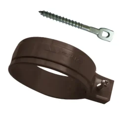 Martens ophangbeugel met pen 60 mm bruin 2 stuks