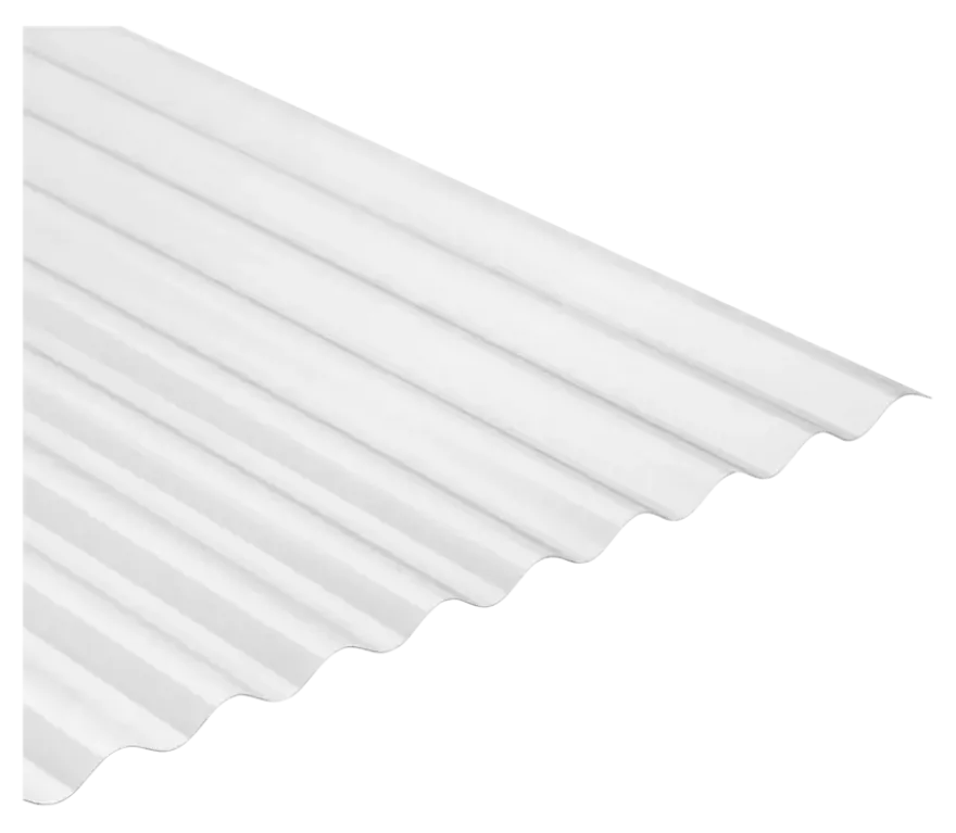 Martens PVC Golfplaat 32/9 Helder 122 x 66 cm