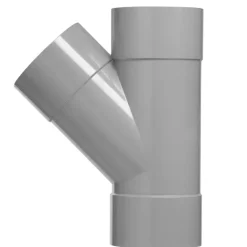 Martens PVC T-stuk 45° 3x mof 110 mm