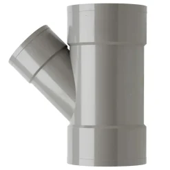 Martens PVC T-stuk 45° 3x Mof 110 x 75 mm
