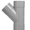 Martens PVC T-stuk 45° 3x Mof 125 x 125 mm