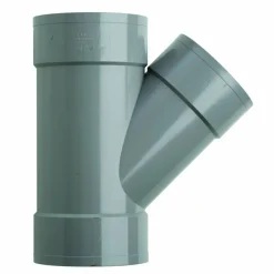 Martens PVC T-stuk 45° 3x Mof 125 x 110 mm