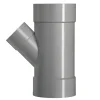 Martens PVC T-stuk 45° 3x Mof 125 x 75 mm