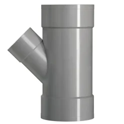 Martens PVC T-stuk 45° 3x Mof 125 x 75 mm