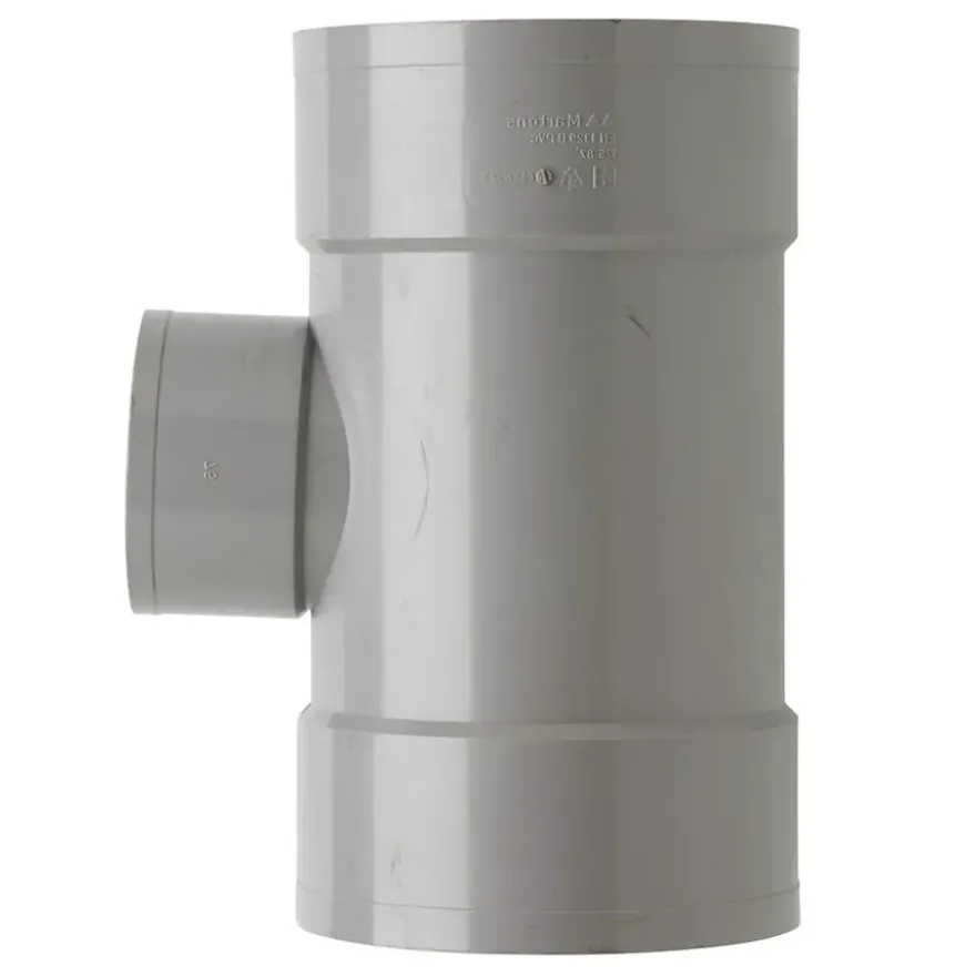 Martens PVC T-stuk 90° 3x Mof 125 x 75 mm