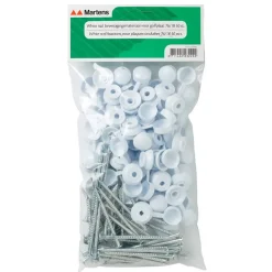 Martens Schroef voor PET / Polyester Golfplaat 76/18 Wit 50 stuks