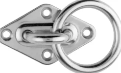Mastoog Ruit + Ring6Mm Rvs304