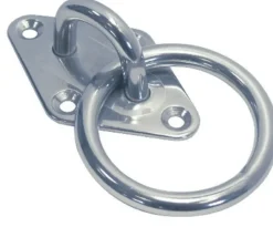Mastoog Ruit + Ring8Mm Rvs304