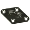 Mastoog ruit RVS 60 x 37mm