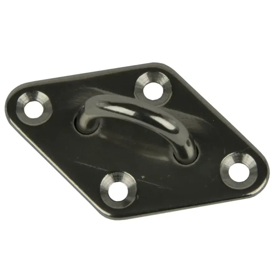 Mastoog ruit RVS 60 x 37mm