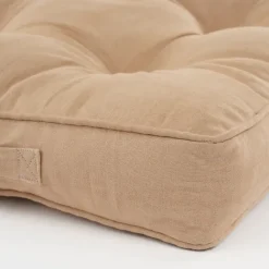 Matraskussen 45 x 45 x 7 cm beige