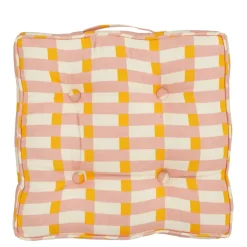 Matraskussen 45 x 45 x 7 cm oranje